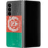 Afghanistan Flag Distressed Galaxy Z Fold4 5G Skin